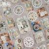 45pcs/pack Cute Stationery Stickers Cat Dog Diary Planner Decorative Mobile Stickers Scrapbooking DIY Craft Stickers