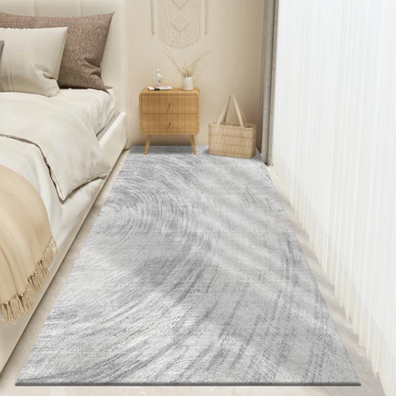 

Ковер у кровати для спальни, светлый, роскошный, для дома, ковер у кровати, длинный, для гостиной, противоскользящий, простой 40x120cm