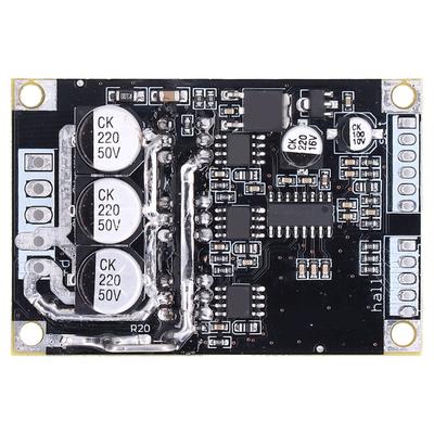 Brushless Motor Speed Controller Module PCB BLDC Driver Board for PWM 15A 500W DC 12V‑36V