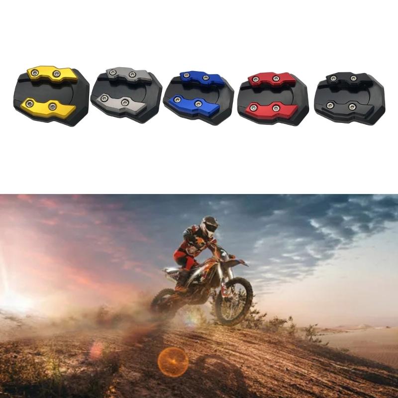Aluminum Kickstand Extender Foot Side Stand Grip Enlarger Extension Foot Pad Support Motorcycle for PCX150/125 Forza300