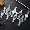 Fashion Business Man Watch Luxury Men'S Quartz Wristwatch Stainless Steel Date Man Clock Square Business Watches For Men Gift