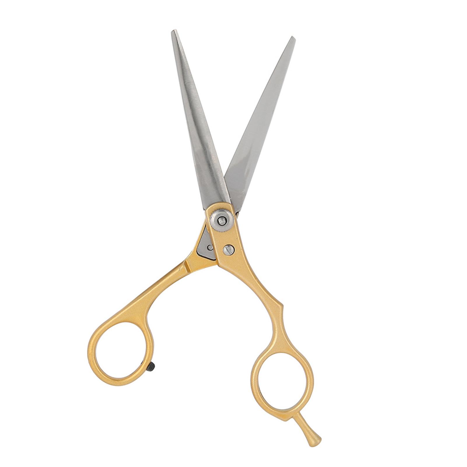 

Профессиональные ножницы для стрижки волос, парикмахерские ножницы, семейный салон, плоский зуб, парикмахерский инструмент, золото