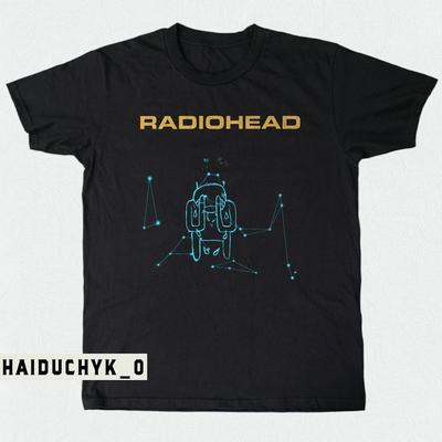 Radiohead Amnesiac Unisex Black T-shirt Size S-5XL Unisex T-Shirt