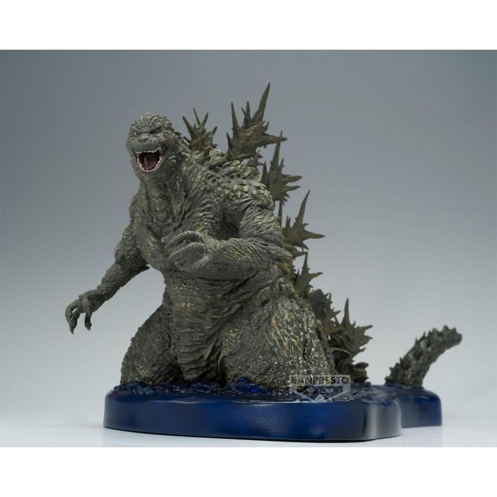 BANPRESTO Godzilla Godzilla Minus One Art Vignette Collectible Offshore Image Multicolor Perfect for Anime Fans (2023) Figure, Version, 27cm,