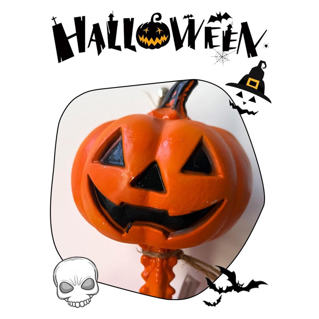 Halloween Pumpkin And Puppy Resin Figurine Candy Bowl