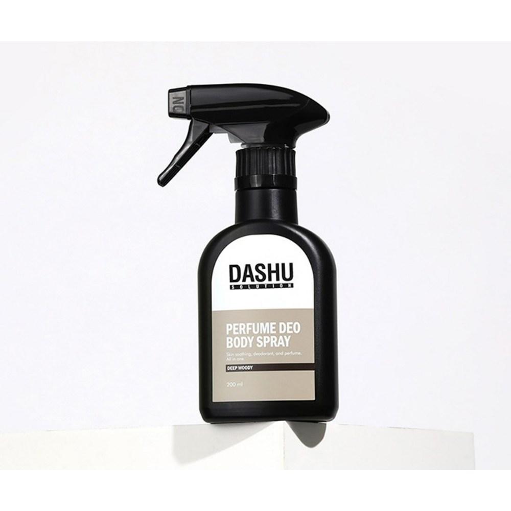 DASHU Solution Parfüm Deodorant Körperspray Tiefer Holzduft, 200ml, 1 Stück