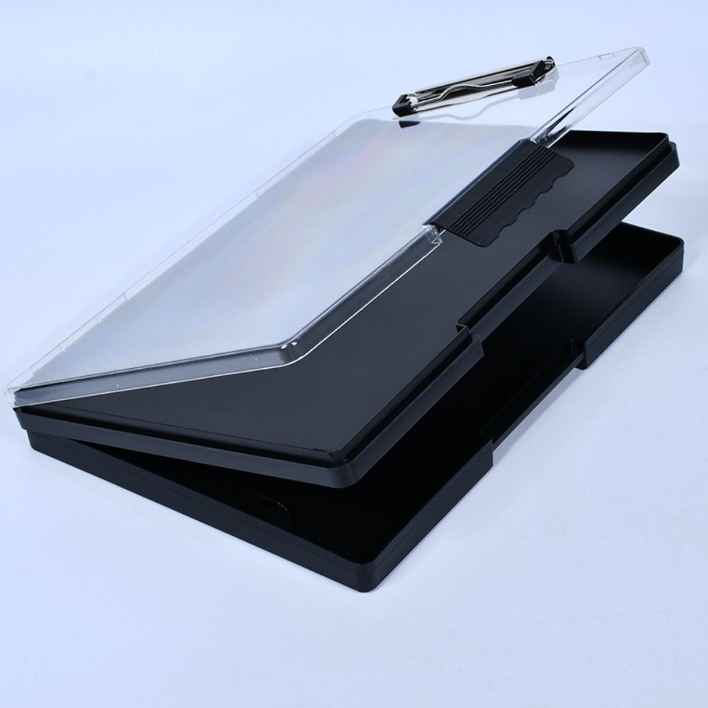 Side Opening Writing Board High Capacity Clipboard Organizer Storage Clipboard  School Supplies