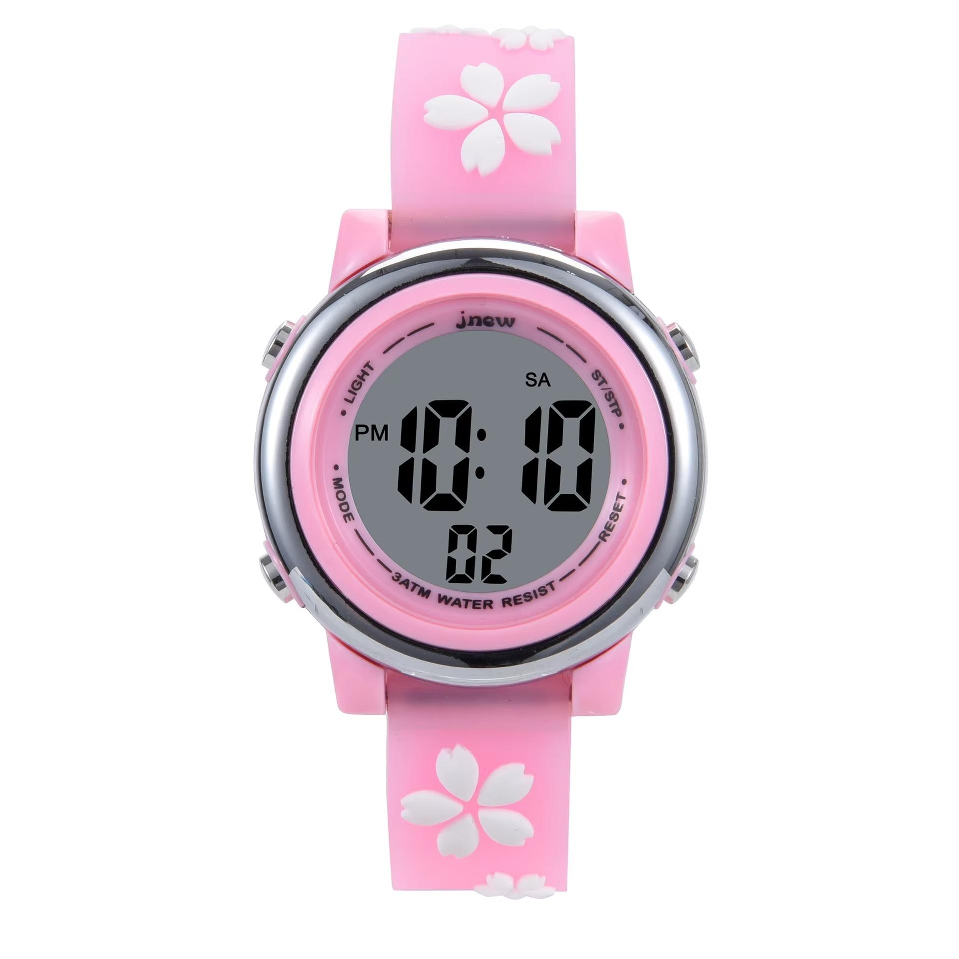 

UTHAI H120 Leisure Cartoon kids watch Sports Alarm Waterproof LED Student Electronic Watch Fashion Clock Gift Watch for children
