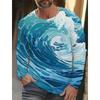 New T-Shirts For Mens Short Sleeve Tops Japanese Style Ukiyoe Graphic Clothing Oversized Summer Apparel Street Male T-shirt Tops