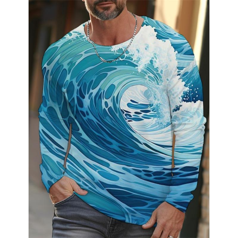 New T-Shirts For Mens Short Sleeve Tops Japanese Style Ukiyoe Graphic Clothing Oversized Summer Apparel Street Male T-shirt Tops