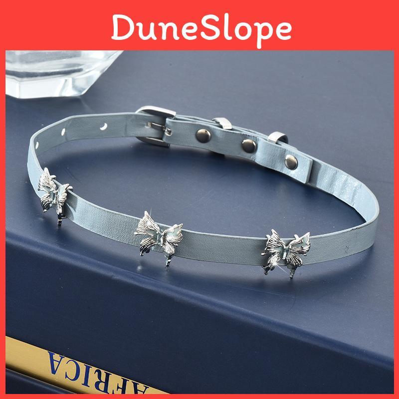 Asif Schmetterlings-Choker-Halskette mit Palladium-Anhänger für modebewusste Frauen