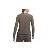 (WMNS) Nike SS22 Sportswear Dri-FIT Adv Tech Pack Quick Dry Knit Round Neck Long Sleeves Brown T-Shirt Women's DM6165-004