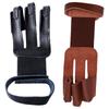Archery Glove PU Leather Lightweight for Men Women Beginner Practice