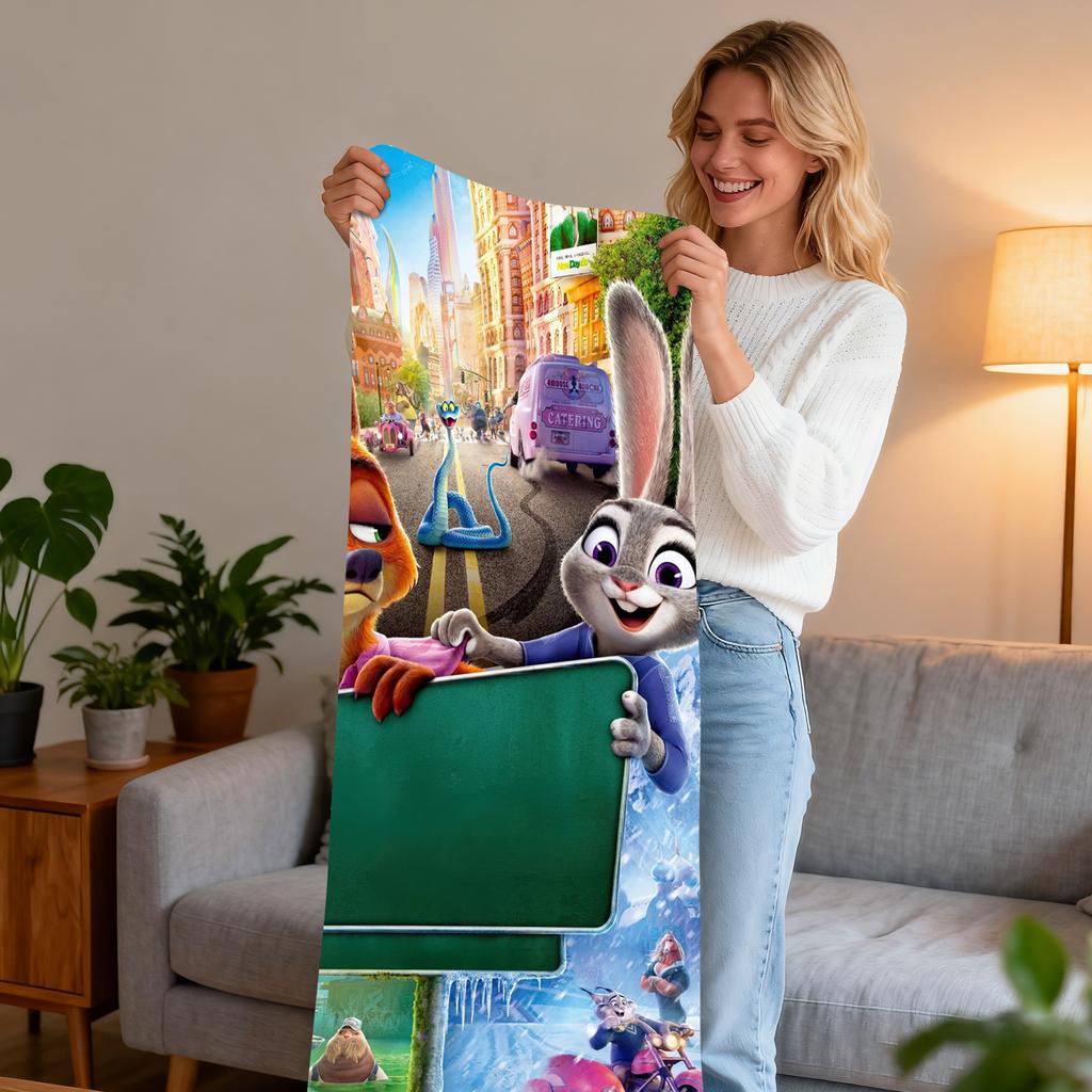 Flannel Blanket, Soft And Warm Blanket, Home Decoration