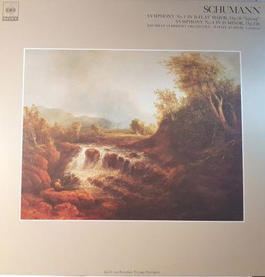 LP Record RAFAEL KUBELIK, BAVARIAN SYMPHONY O - Schumann, Symphony No. 1 In B-flat, FCCA429 CBS SONY Japan Classical Used