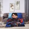 Trollhunters Tales Of Arcadia Blanket Super Warm Graphic Plush Throw Blanket For Couch Bed Picnic Flannel Bedspread Bed Cover