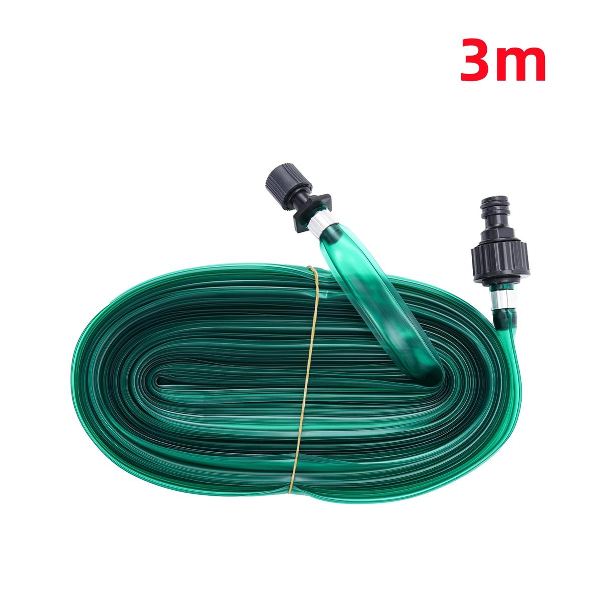

1Set 3/4.5/7.5/10/15m PVC Green Soaking Hose&16mm Joint Garden Lawn Micro-Irrigation Cooling Dust Removal Seepage Belt With Hole