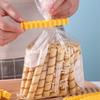 12PCS French Fry Shaped Sealing Clip Food Clips Plastic Bag Bag Clip for Snack Seasoning Sealing Strip Kitchen Storage DJ004