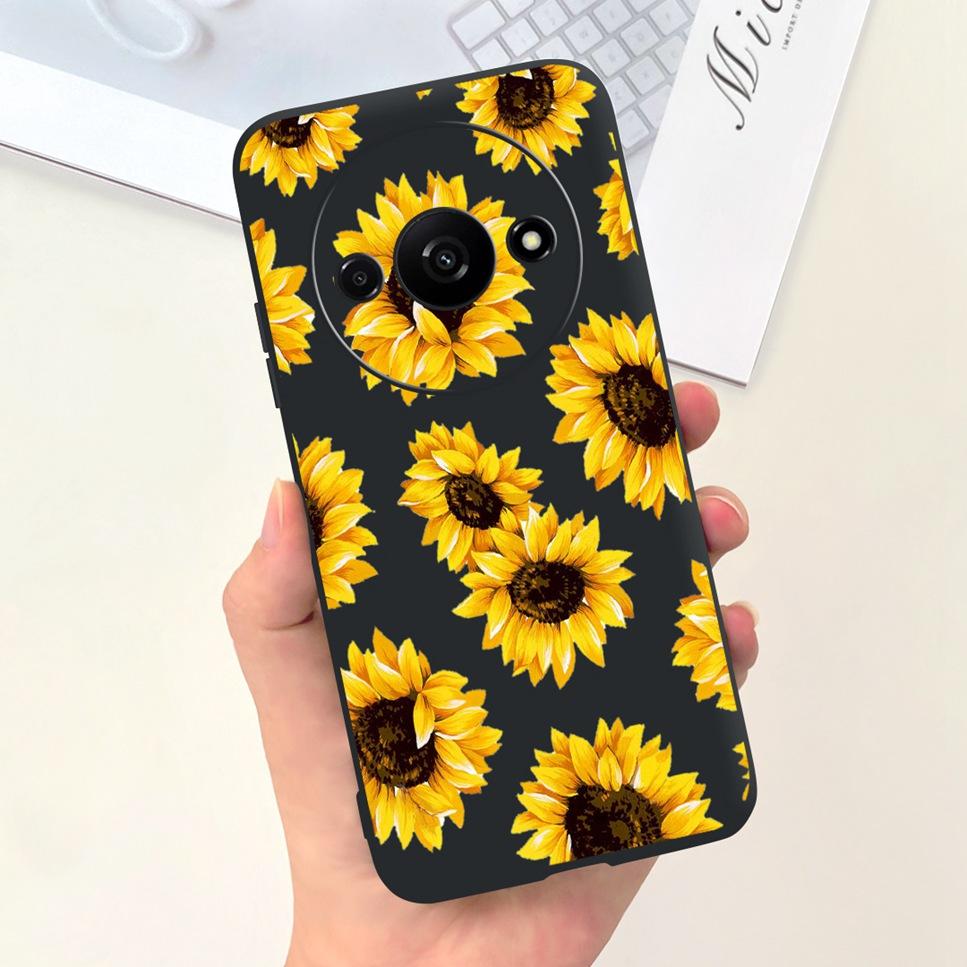 Fashion Design For Xiaomi Redmi A3 4G Case  Butterfly Cute Cat Soft Silicone Back Cover For Redmi A3 A 3 6.71" Bumper Phone Case