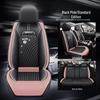 Leather Car Seat Cushion - All-Season Full Surround Cover for Sedans