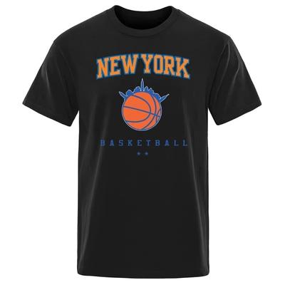 Hohe Qualität Basketball Persönlichkeit Straße Männliche Kleidung T-Shirts Sommer neu Mode Atmungsaktiv Hip Hop reine Baumwolle Oberteile