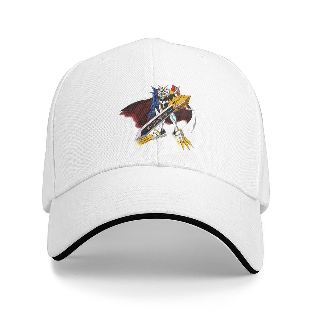 Omnimon XAntibody Casual Baseball Cap Outdoor Sport Trucker Hat Summer Hot Sale Unisex Women DIY Print Baseball Caps