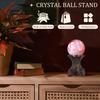 Crystal Ball Wood Rack Retro Display Stand Base  For Crystal Ball Collection Sphere Globe Stone Crystal Ball Holder Home Decor
