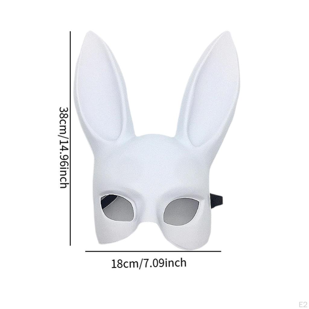 Bunny with Ears, Adjustable Masquerade for Club, Party Dress up