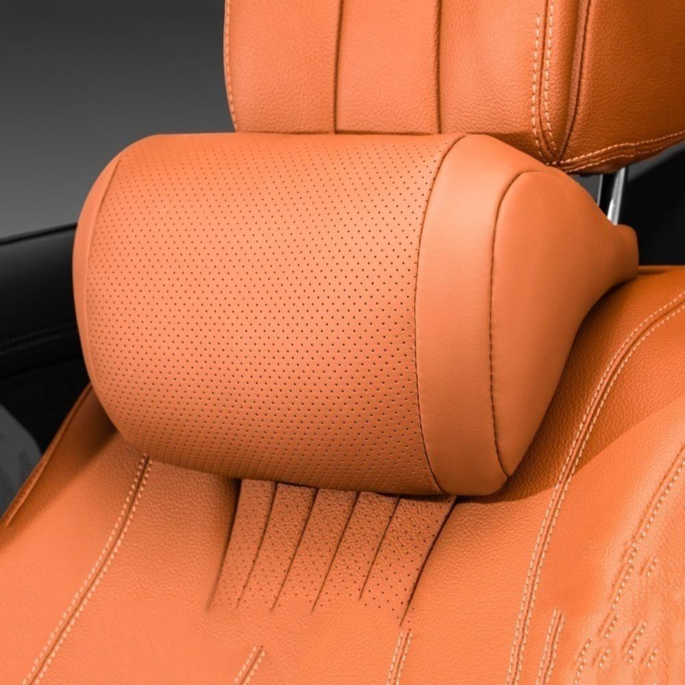 3D Ergonomische Autositz Kopfstütze Nackenstützkissen Weiche Flauschige Nackenstütze Kopfstütze Autoteile Schutz