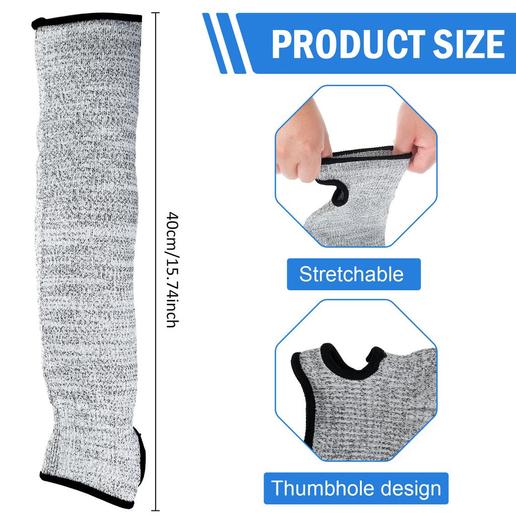 Safety wrist protection cover level 5 HPPE cutting work wrist guard safety protection arm protection cover