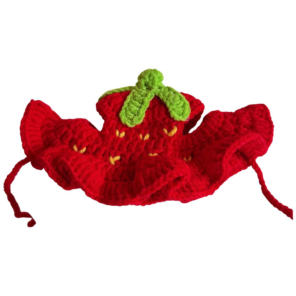 Crochet Hat for Cats, Finished Crocheted for Small