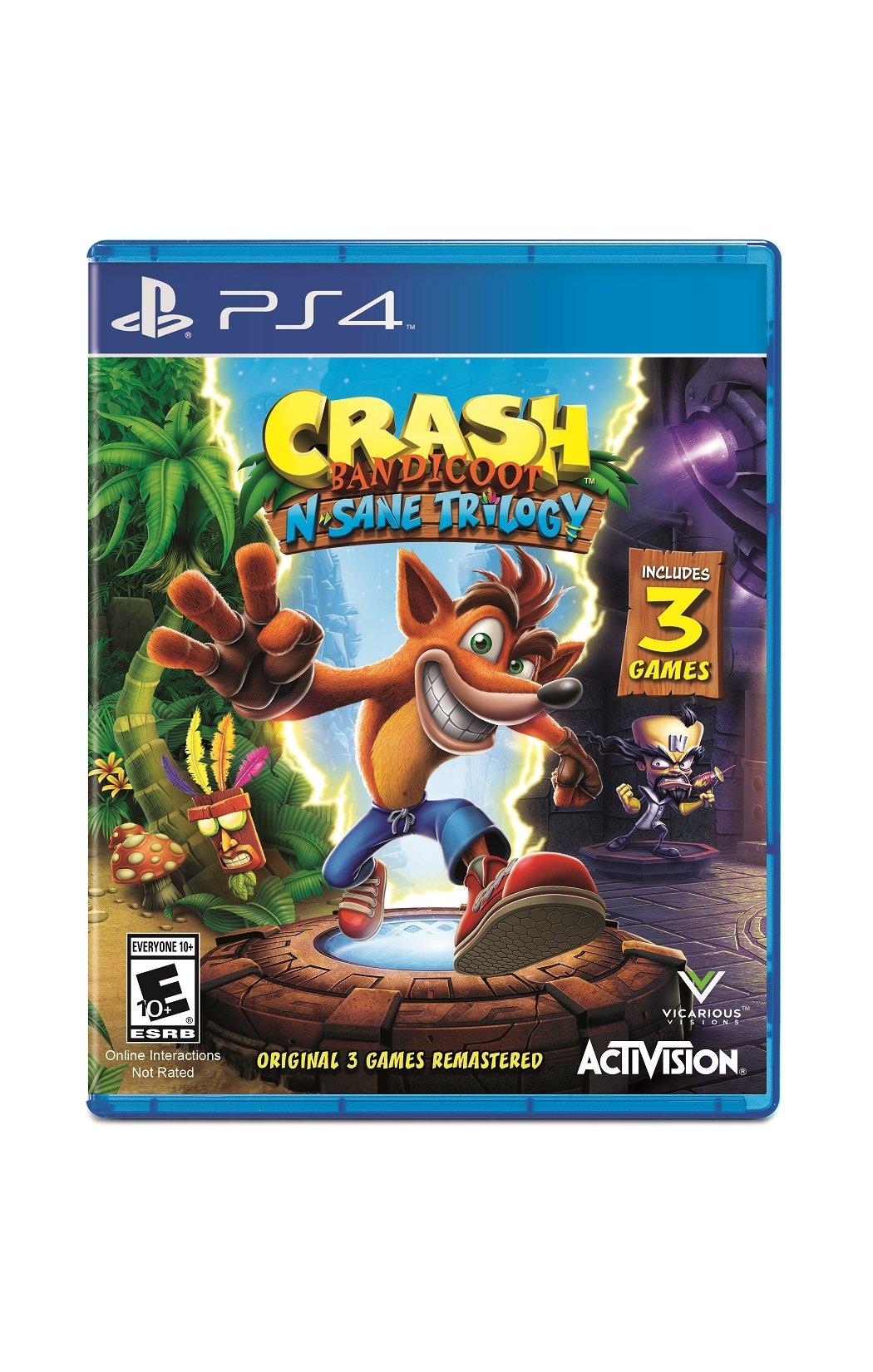 

Crash Bandicoot Sane Trilogy North PS4 N. (Import version America) -