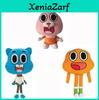 Entzückendes und weiches 25 cm Darwin Plüschtier aus Die erstaunliche Welt von Gumball für Kinder