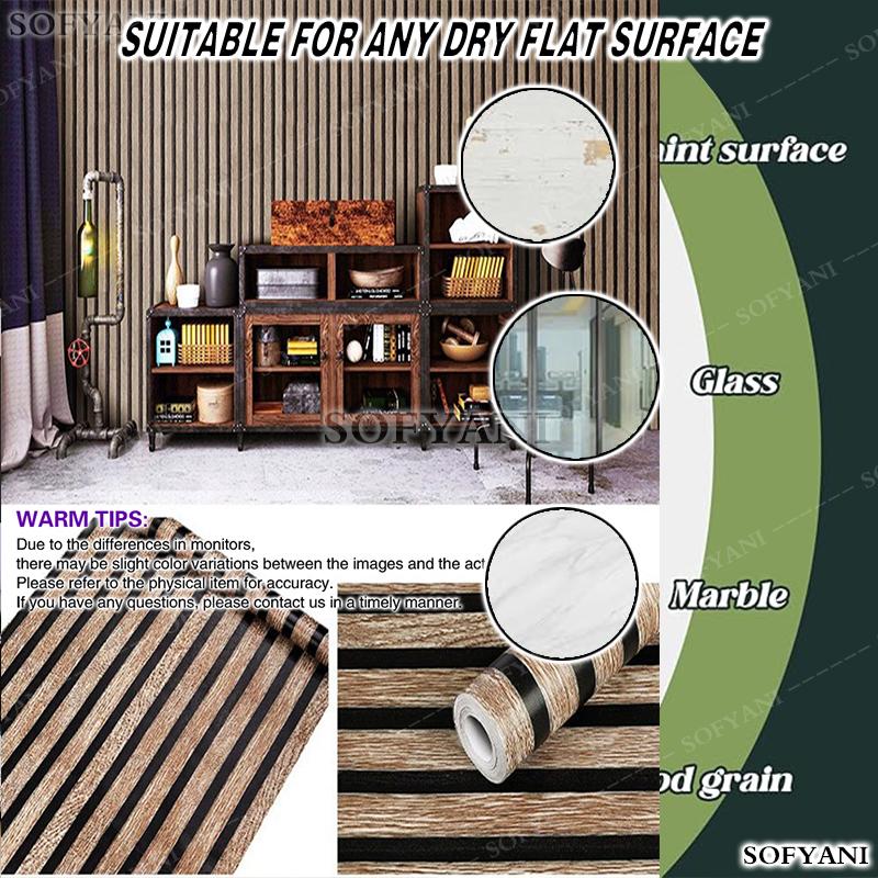 Self-Adhesive Wallpaper Brown Stone Brick Wallpaper Fireplace Kitchen Backsplash Peel and Stick Wallpaper Stick on Wallcovering