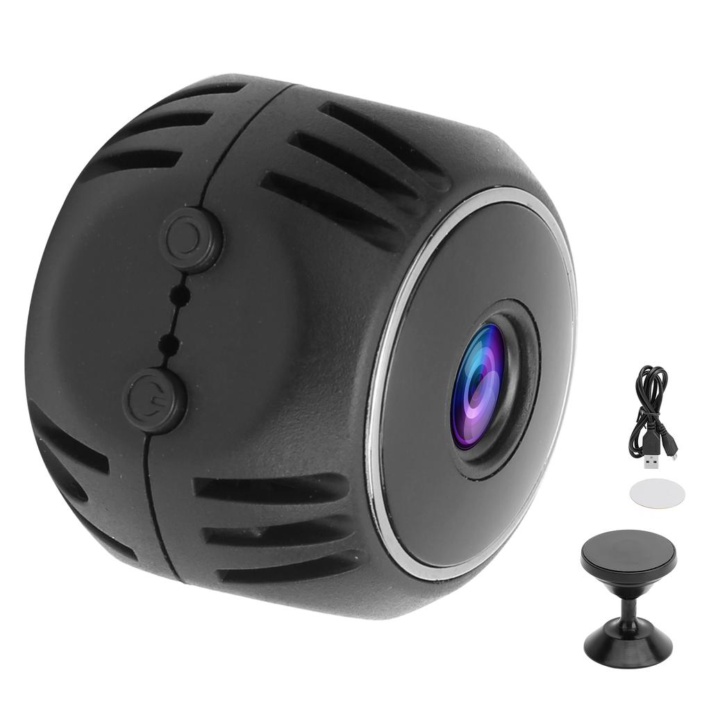 1080P WIFI Minikamera Fjernstyrt PIR Foto Videoopptak Nattsyn Hjemmeovervåking
