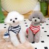 Dog Costume Spring Summer Dot Striped Traction Skirt
