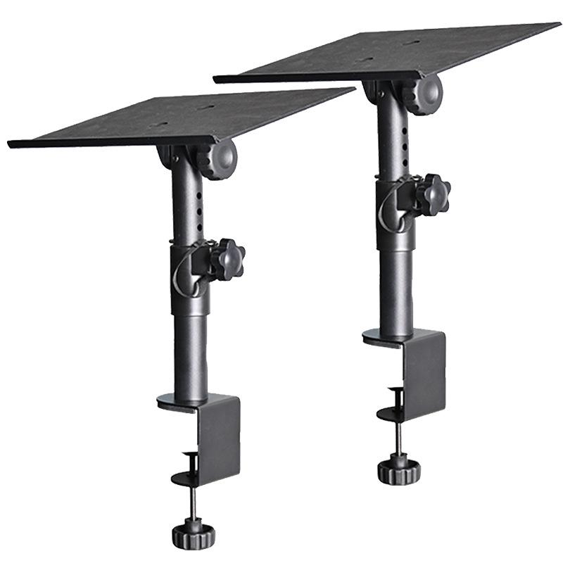 

Large Metal Desktop Speaker Stand with Adjustable Clamp for HIFI Surround Sound