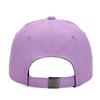 BLACK SANDS symbol line embroidery ball cap_light purple