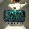Damen Funkelnde Strasssteine Glitzer Clutch Abendhandtasche Umhängetasche für Hochzeitsfeier Abschlussball Crossbody-Tasche Mit Kette Abendtasche für Damen