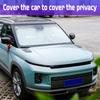 Car Windshield Sunshade Sun Protector Cover Keychain For Mercedes Benz AMG Smart Fortwo 451 450 453 EQ Forfour Coupe Cabrio 451