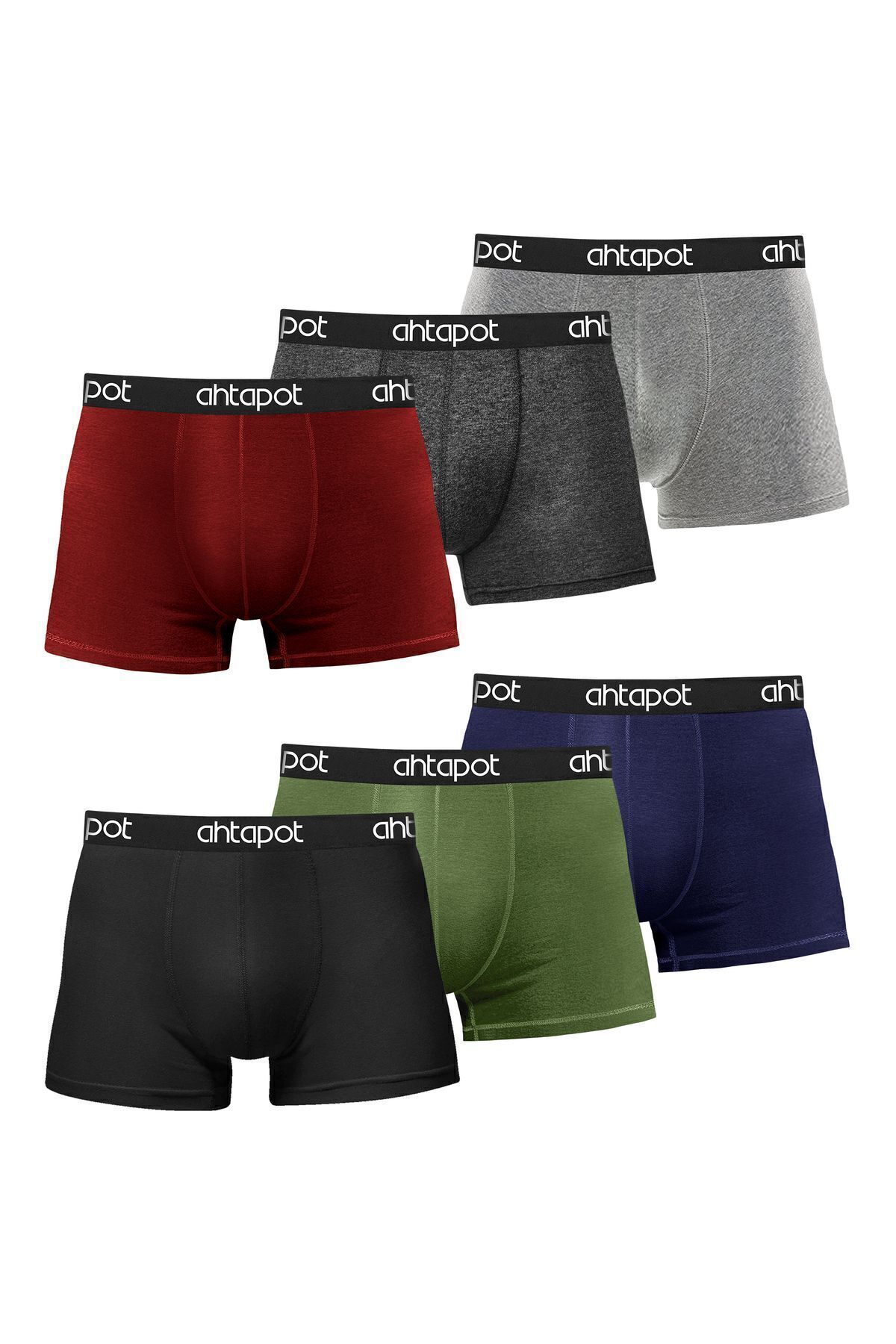 

6-Pack Lycra Premium Men s Boxer S , M , L чорний