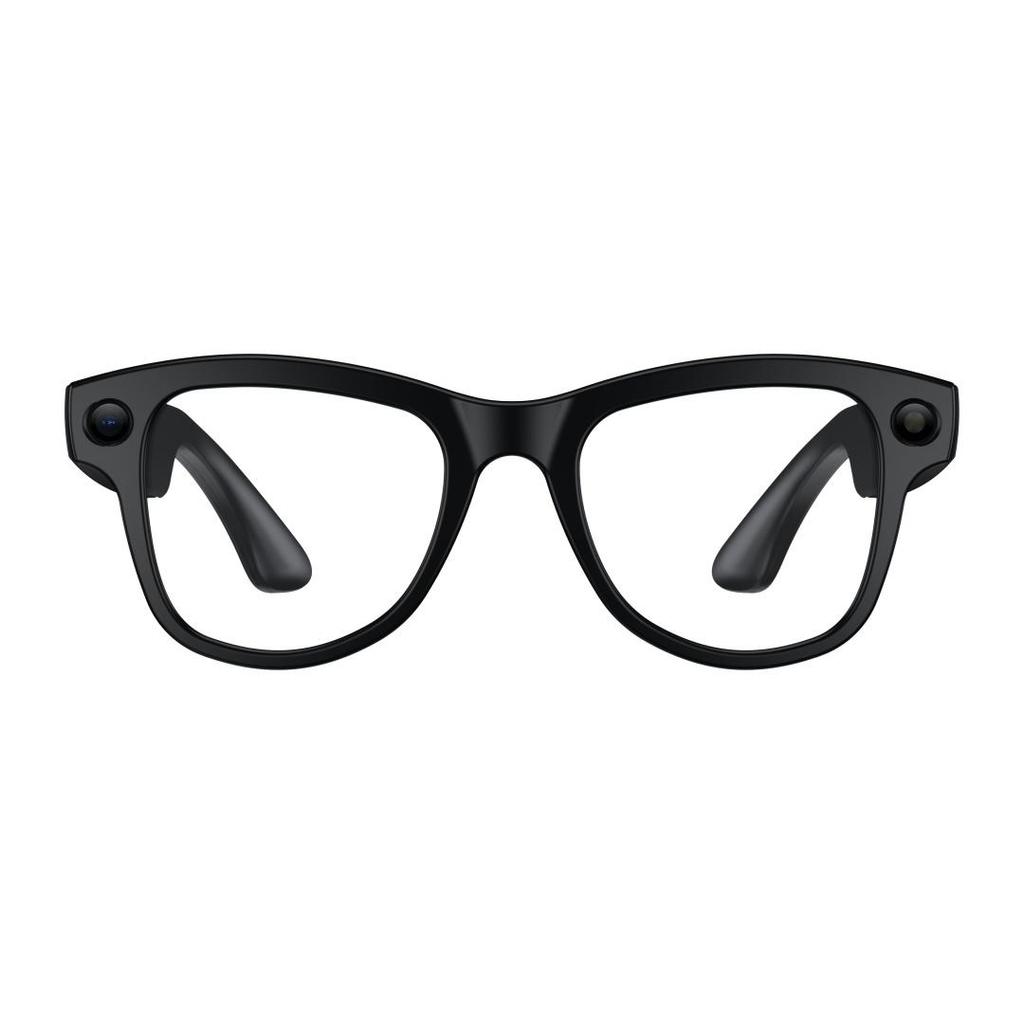 M02 AI Smart Glasses Auto-tinting Lenses Classic Design BT5.3 4K HD Hands-free 8MP Camera With Charging Case IP54 Stylish Portable Glasses