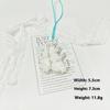 1 Piece Butterfly Applique Patch Hanging Rope Keyring  Starfish Sequin Handmade Beaded Clothing Sew On Patches Pendant