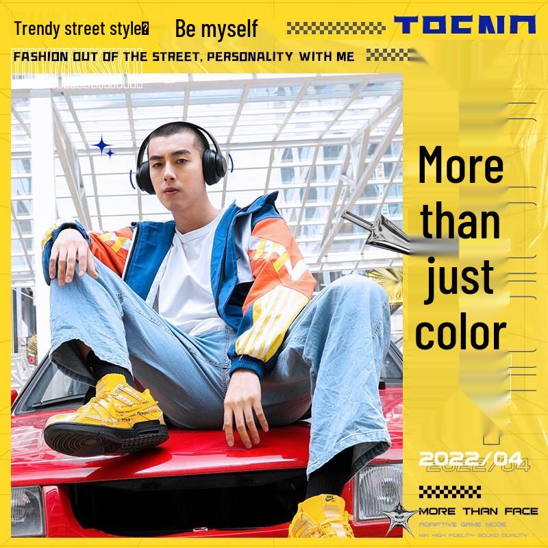 Qilian BH10 Wireless Gaming & Music Over-Ear Headphones