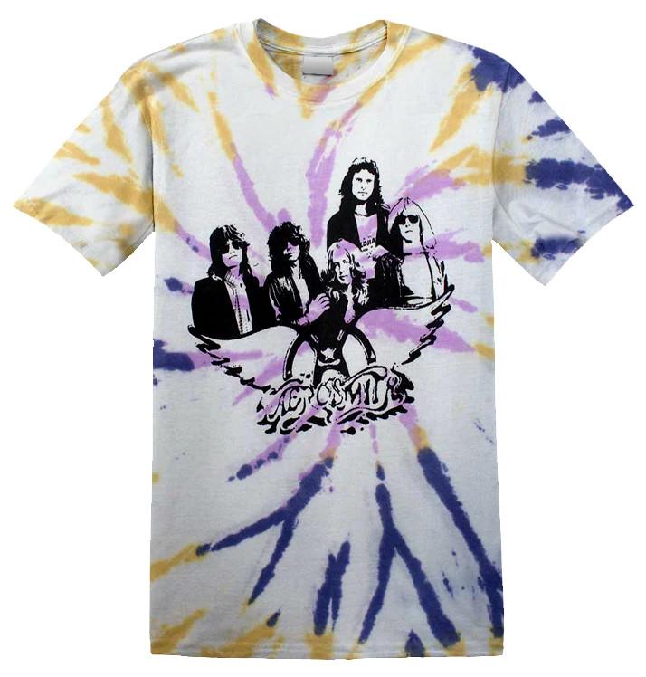 AEROSMITH - Футболка  Photo Wings  (Dip-Dye) M