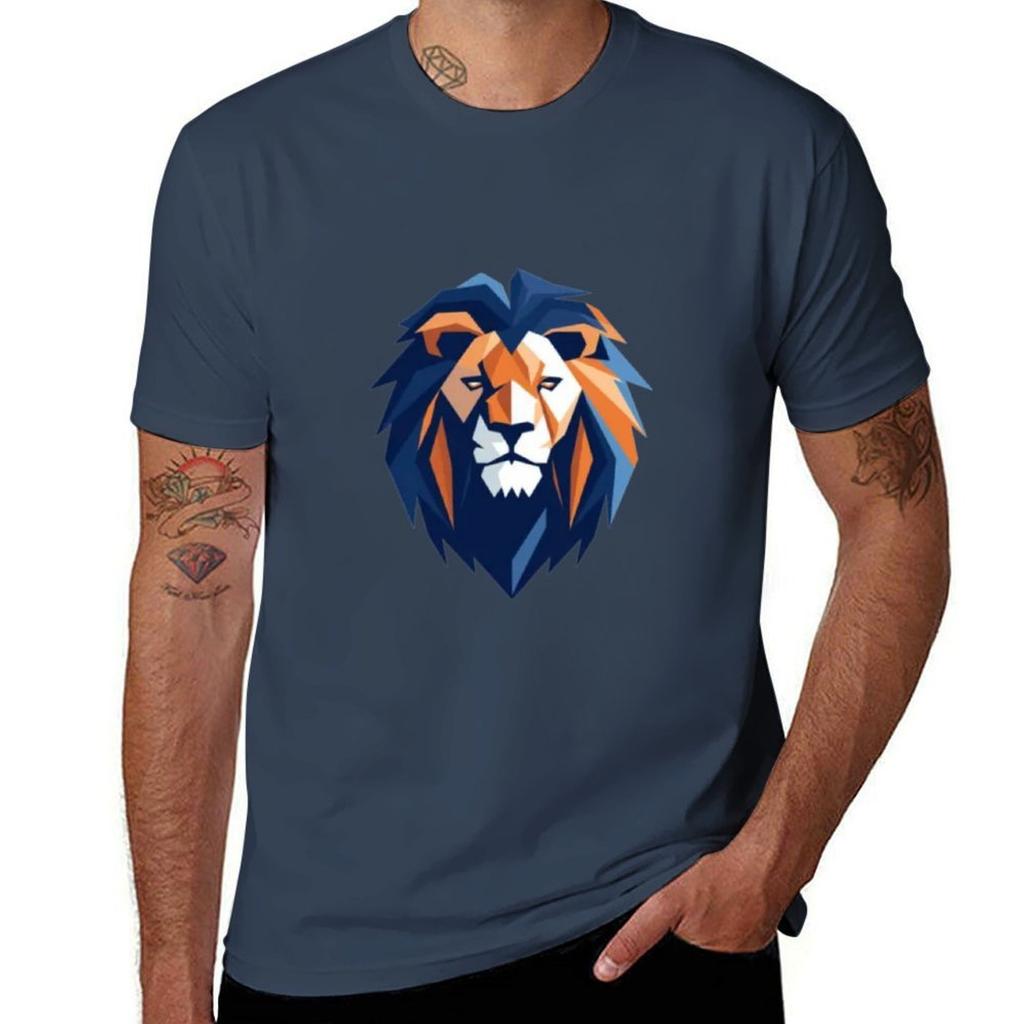 Lion Tshirt Cotton T Shirts Unisex 100 T Shirt For Unisex Tshirt