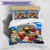 3pcs Duvet Cover Set (1*Duvet Cover + 2*Pillowcase, Without Core), One Piece Print Bedding Set, Bedroom Decor, All‑Season, Birthday Gift