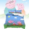 High Definition Digital Print 3 Piece Bedding Set For Us Size Bed Sheet