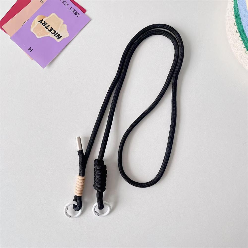 Adjustable Coloful Crossbody Lanyard Shoulder Straps Keychain Key Ring Braided Rope Gifts For Women Men Mobile Phone Accessorie
