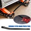 2.5-Ton Hydraulic Floor Jack Low-Profile Steel Car Lift with Hand Pump for Truck SUV Van Heavy-Duty Auto Repair Tool & Emergency Roadside Kit